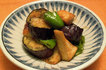 万願寺とうがらしと茄子と厚揚げの味噌炒め煮